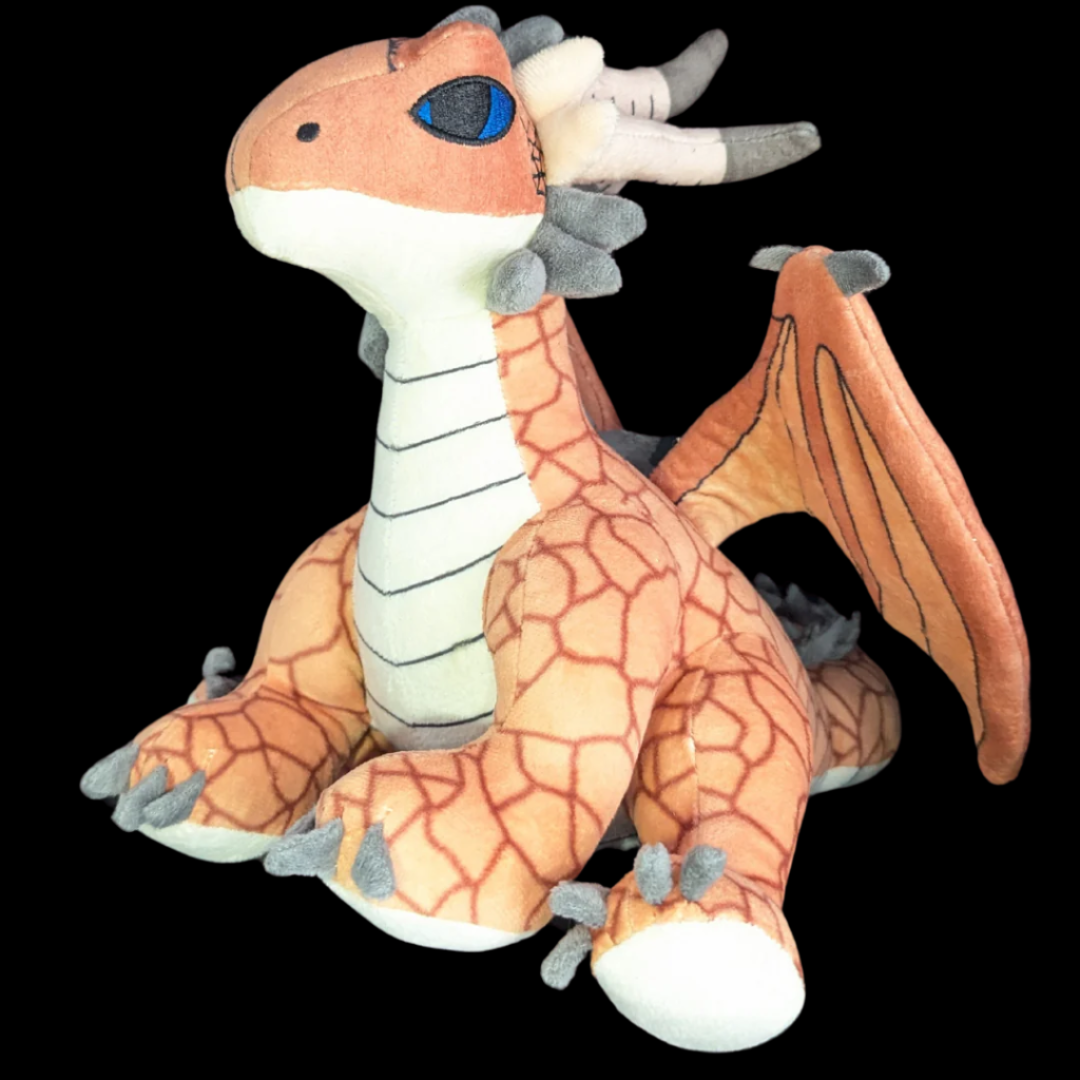 Orange Dragon Plush Toy - Fantasy Edition from Sarah's Mystery