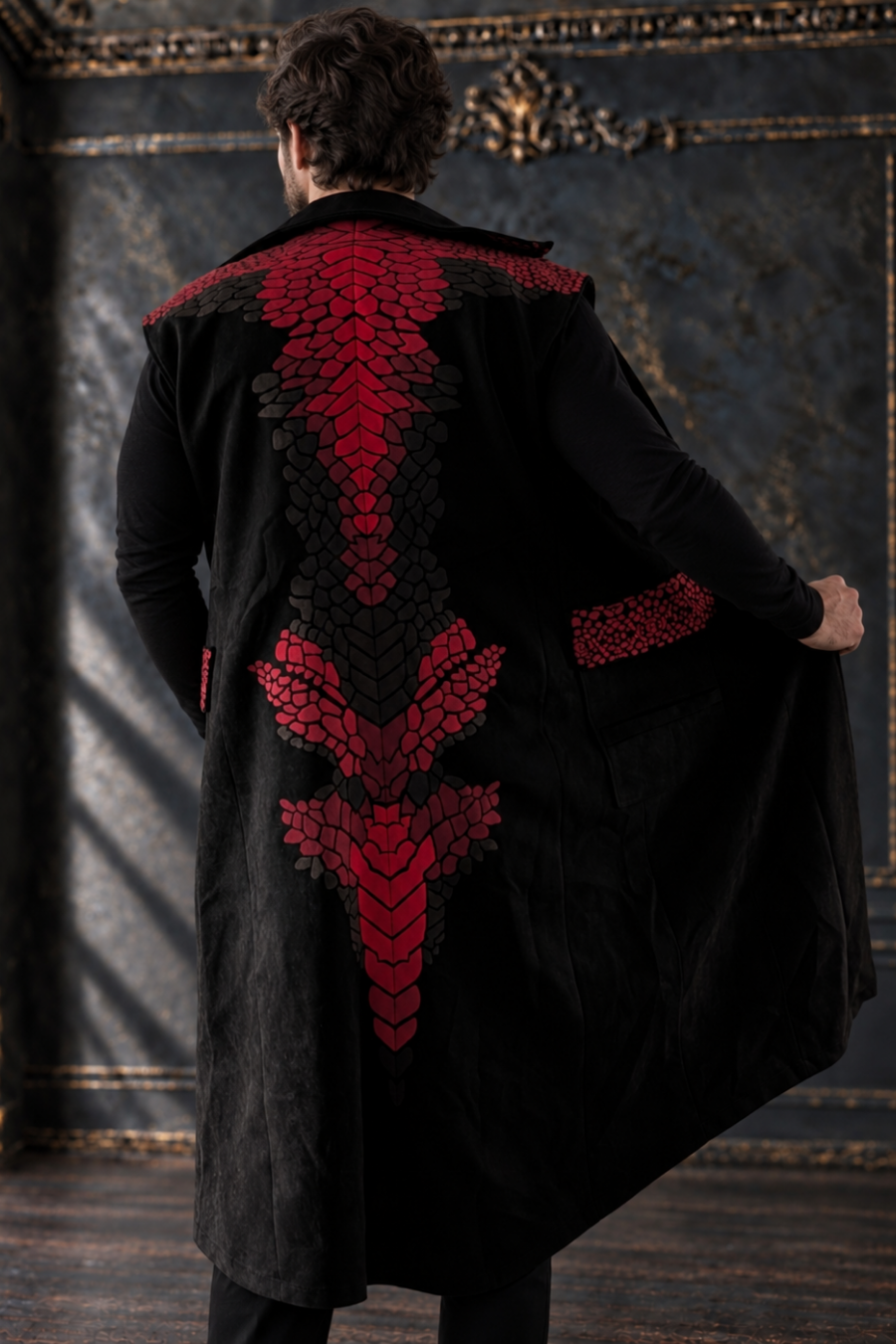 Dragon Rider – Sleeveless Cardigan
