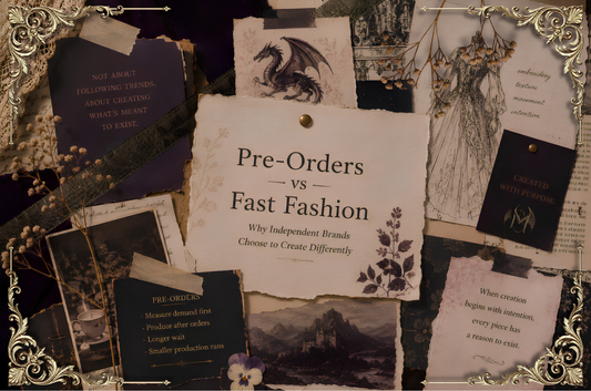 Pre-Orders vs Fast Fashion: Why Independent Brands Choose to Create Differently