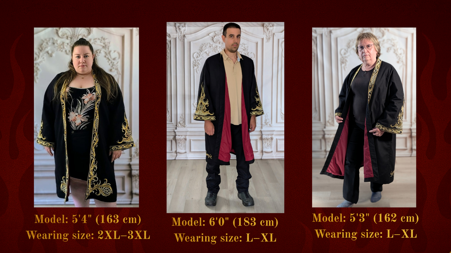 Oath of Ashes Cloak - PRE-ORDER - FIREBURN Collection