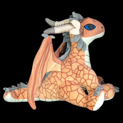  Sarah's Mystery Exclusive Dragon Plush – High-Quality Orange Stuffed Animal