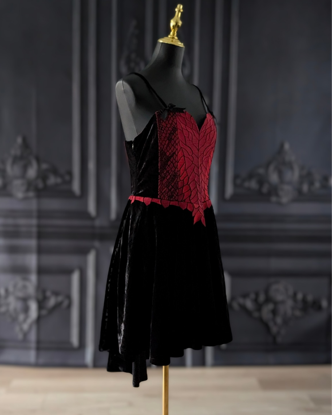 Dragon Inspired Velvet  Dress - PRE-ORDER on KICKSTARTER