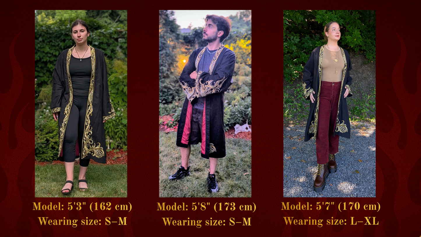 Oath of Ashes Cloak - PRE-ORDER - FIREBURN Collection