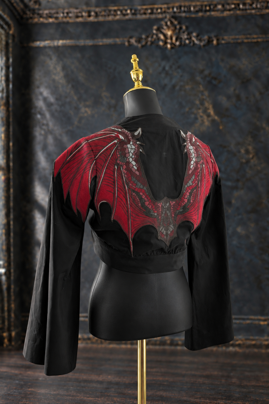 Dragon Wing – Embroidered Bolero