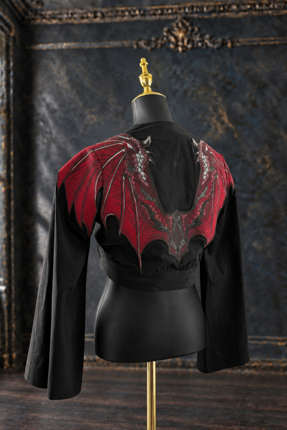 Dragon Wing – Embroidered Bolero