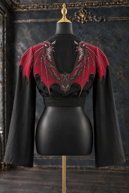 Dragon Wing – Embroidered Bolero