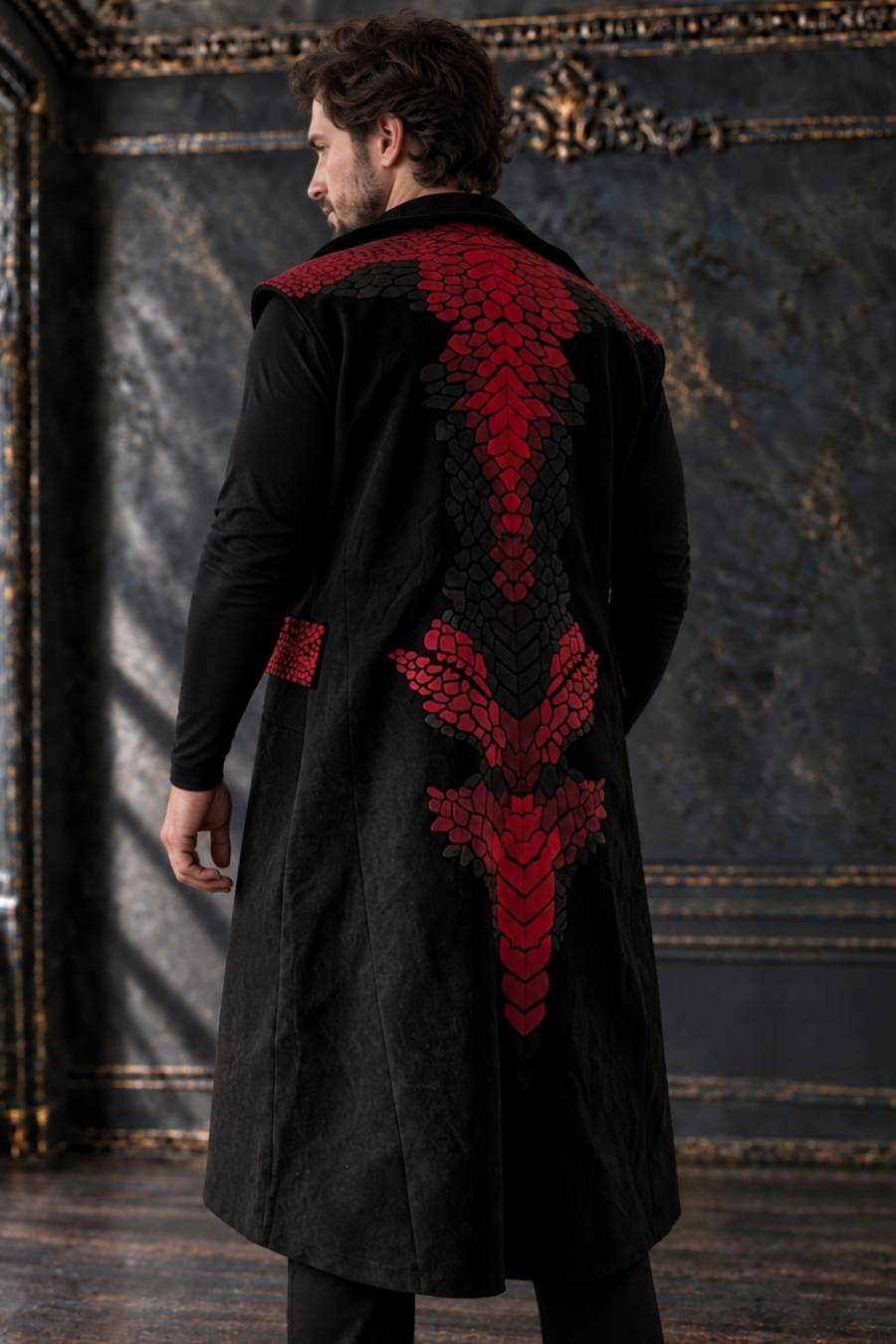 Dragon Rider – Sleeveless Cardigan