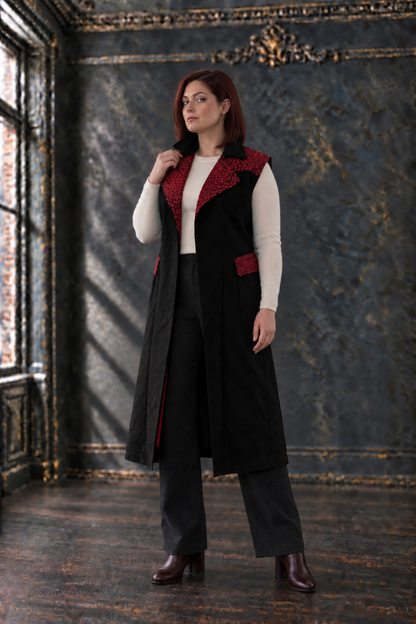 Dragon Rider – Sleeveless Cardigan