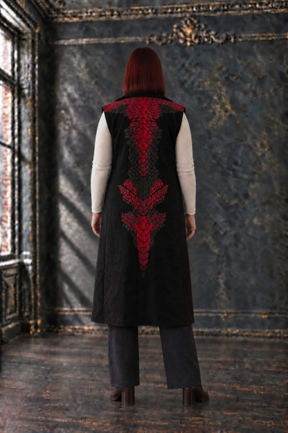 Dragon Rider – Sleeveless Cardigan