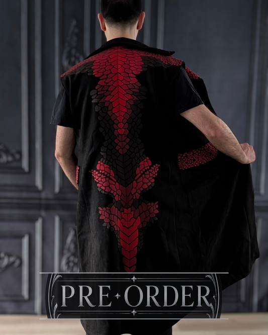 The Dragon Rider Sleeveless Cardigan - PRE-ORDER